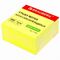 Блок самоклеящийся (стикеры) BRAUBERG НЕОНОВЫЙ 76х76 мм, 400 листов, желтый, 111352