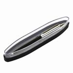 Ручка подарочная шариковая BRAUBERG "Soprano", СИНЯЯ, корпус серебристый с синим, линия письма 0,5 мм, 143484