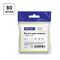 Самоклеящийся блок OfficeSpace 76*76мм, 80л., желтый, европодвес