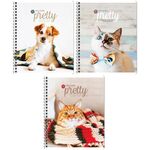Тетрадь 96л., А5, линия на гребне ArtSpace "Питомцы. Pretty friends"