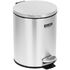 Ведро-контейнер для мусора (урна) OfficeClean Professional Simple, 5л, нержавеющая сталь, хром