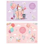 Альбом для рисования 08л., А4, на скрепке ArtSpace "Рисунки. Funny animals", эконом