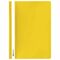 Скоросшиватель пластиковый BRAUBERG, А4, 130/180 мкм, желтый, 228671