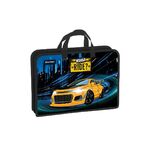 Папка с ручками 1 отделение, А4 Berlingo "Ride", 340*245*75мм, пластик, на молнии