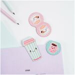 Закладки магнитные для книг, 3шт., 75*115мм, MESHU "Coffee"