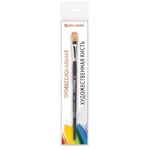 Кисть художественная проф. BRAUBERG ART CLASSIC, синтетика мягкая под колонок, плоск, № 10, кор руч, 200700