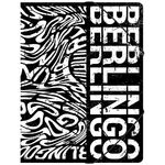 Папка на резинке Berlingo "Monochrome" А4, 600мкм, с рисунком