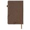Ежедневник недатированный А5 138x213 мм BRAUBERG "Finest" под кожу, резинка, 136 л., коричневый, 111870