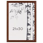 Рамка деревянная 21*30см, OfficeSpace, С14, махагон