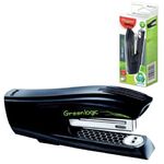Степлер №24/6, 26/6 MAPED (Франция) "Greenlogic", до 25 листов, черный, 353411