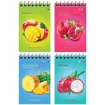 Блокнот А7 40л. на гребне ArtSpace "Colorful fruits"