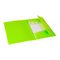 Папка на резинках BRAUBERG "Neon", неоновая, зеленая, до 300 листов, 0,5 мм, 227460