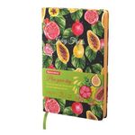 Ежедневник недатированный А5 (138х213 мм), BRAUBERG VISTA, под кожу, гибкий, 136 л., "Fruit story", 112024