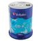 Диски CD-R VERBATIM 700 Mb 52х Cake Box (упаковка на шпиле), КОМПЛЕКТ 100 шт., 43411