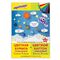 Набор цветного картона и бумаги А4 мелованные (глянцевые), 8 + 8 цветов, в папке, ЮНЛАНДИЯ, 200х290 мм, "ПЛАНЕТЫ", 129570