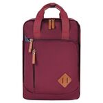 Рюкзак BRAUBERG FRIENDLY молодежный, бордовый, 37х26х13 см, 270090