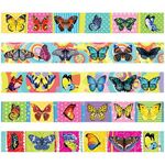 Закладка - магнит для книг, 25*195мм, ArtSpace "Бабочки", блестки