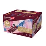 Краски акриловые художественные BRAUBERG ART PREMIERE, НАБОР 24 шт., в тубах по 22 мл, 191782