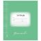 Тетрадь 12 л. BRAUBERG ЭКО "5-КА", крупная клетка, обложка плотная мелованная бумага, ЗЕЛЕНАЯ, 104761