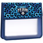 Папка для тетрадей 2 отделения А5 ArtSpace "Football team", пластик, на липучке