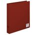 Папка на 2 кольцах OfficeSpace А4, 40мм, 500мкм, пластик, красная