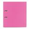 Папка-регистратор BRAUBERG с покрытием из ПВХ, 80 мм, с уголком, розовая (удвоенный срок службы), 227195