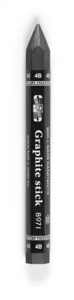 Карандаш цельнографитный jumbo GRAPHITE STICK 8971, 4В