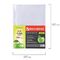 Папки-файлы перфорированные, А4, BRAUBERG, комплект 100 шт., гладкие, "Яблоко", 35 мкм, 221710