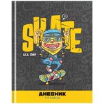 Дневник 1-4 кл. 48л. (твердый) ArtSpace "Skate all day", матовая ламинация, выб. лак