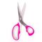 Ножницы портновские ОСТРОВ СОКРОВИЩ ПРЕМИУМ, 210 мм, фуксия с резиновыми серыми вставками, 237454