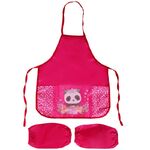 Фартук с нарукавниками ArtSpace "Panda", 53,5*44,5см, 3 кармана