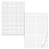 Блокноты для флипчарта ОФИСМАГ, КОМПЛЕКТ 5 шт., 20 листов, клетка, 67,5х98 см, 80 г/м2, 127795