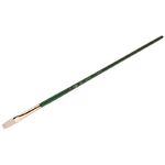 Кисть художественная щетина Гамма "Пейзаж", плоская №6, длинная ручка