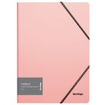 Папка на резинке Berlingo "Instinct" А4, 600мкм, фламинго