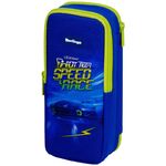 Пенал 2 отделения, 205*80*55 Berlingo "Hot rod", полиэстер, внутренний органайзер, магнит