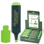 Текстовыделитель FABER-CASTELL "48", ЗЕЛЕНЫЙ, линия 1-5 мм, 154863