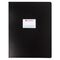 Папка на 4 кольцах БОЛЬШОГО ФОРМАТА А3, ВЕРТИКАЛЬНАЯ, 30 мм, черная, 0,8 мм, BRAUBERG "Стандарт", 225766