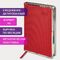 Ежедневник датированный 2024 А5 148х218 мм GALANT "Infinity", под кожу, красный, 114769
