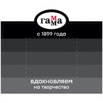 Вставка в ценникодержатель на крючки Гамма "Вдохновляем на творчество"