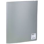 Папка с 60 вкладышами OfficeSpace А4, 21мм, 400мкм, пластик, серая