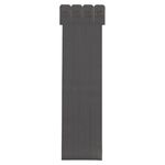 Набор закладок для книг 7*370мм (ляссе с клеевым краем), ArtSpace, 08шт., серый