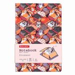 Блокнот МАЛЫЙ ФОРМАТ (100х150 мм) А6, BRAUBERG VISTA "Catopolis", под кожу, гибкий, 80 л., 112100