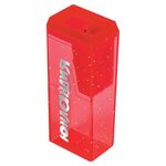 Точилка ЮНЛАНДИЯ "Космо", с контейнером, пластиковая, корпус ассорти, 228452