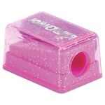 Точилка ЮНЛАНДИЯ "Космо Мини", с контейнером, пластиковая, корпус ассорти, 228459