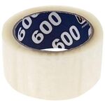 Клейкая лента упаковочная 48 мм х 198 м UNIBOB 600, прозрачная, толщина 45 микрон, 83412