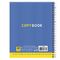 Тетрадь А5, 48 л., BRAUBERG, гребень, клетка, обложка картон, ОДНОТОННАЯ, 401871