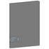Папка с 20 вкладышами Berlingo "Soft Touch", 17мм, 700мкм, серая, с внутр. карманом