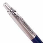 Ручка шариковая PARKER "Jotter Plastic CT", корпус синий, детали из нержавеющей стали, синяя, R0033170