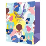 Пакет подарочный 18*23*10см ArtSpace "Birthday Party", ламинированный