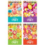 Блокнот А7 40л. на гребне ArtSpace "Леденцы. Colorful candy"